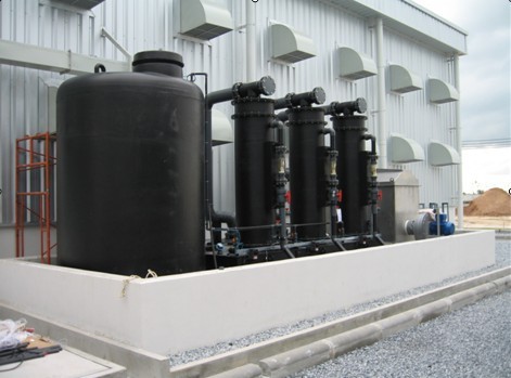 residual gas treatment system